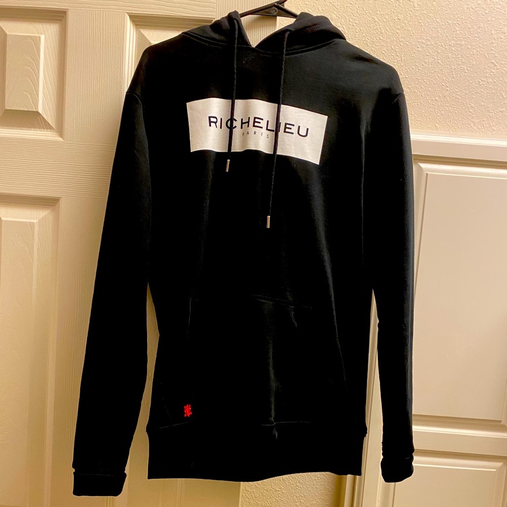 Richelieu Paris logo hoodie black - Picture 4 of 10